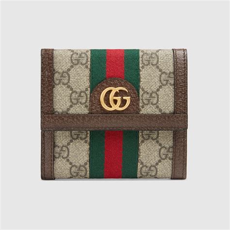 portafoglio gucci gg supreme